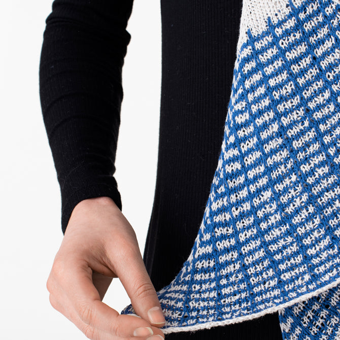 Shibui Knits Delft Scarf Knitting Pattern