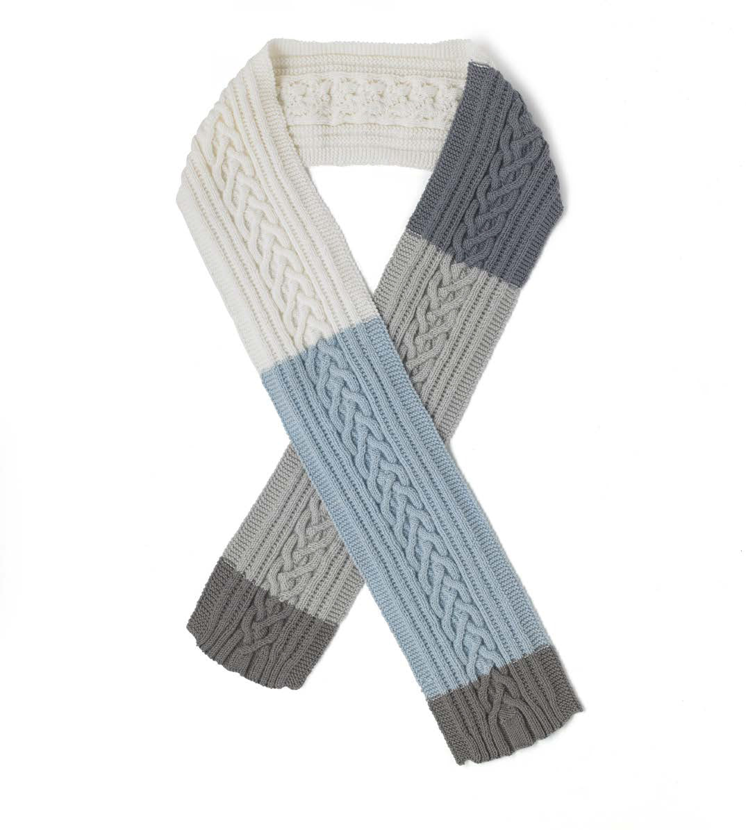 MillaMia Heart Warming Scarf Knitting Pattern