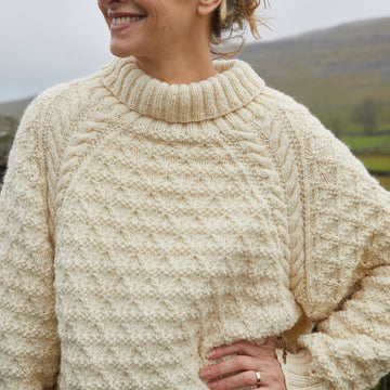 Debbie Bliss Diamond Patterned Sweater Knitting Pattern