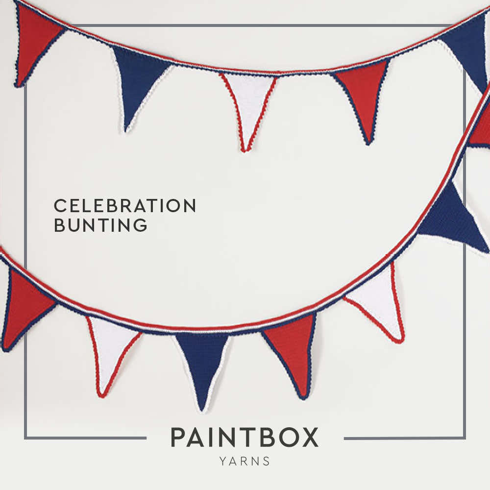 Paintbox Yarns Celebration Bunting Knitting Pattern