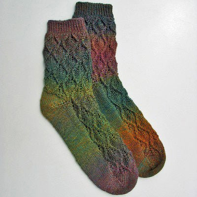 Jojoland Diamond Legend Socks Knitting Pattern