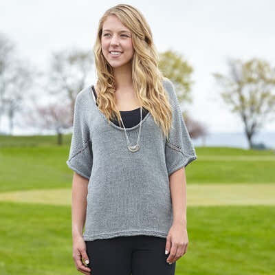 Valley Yarns Katya Pullover Knitting Pattern