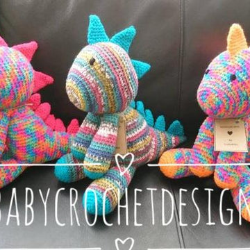 Stegosaurus Dinosaur crochet pattern