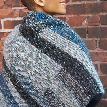 Berroco Olneyville Cape Knitting Pattern