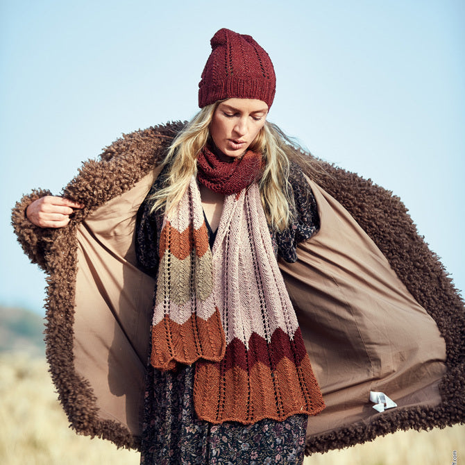 Lana Grossa Scarf Knitting Pattern