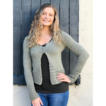 Plymouth Yarn Women's Cardigan Knitting Pattern