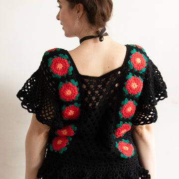 Paintbox Yarns Datura Bloom Top Crochet Pattern