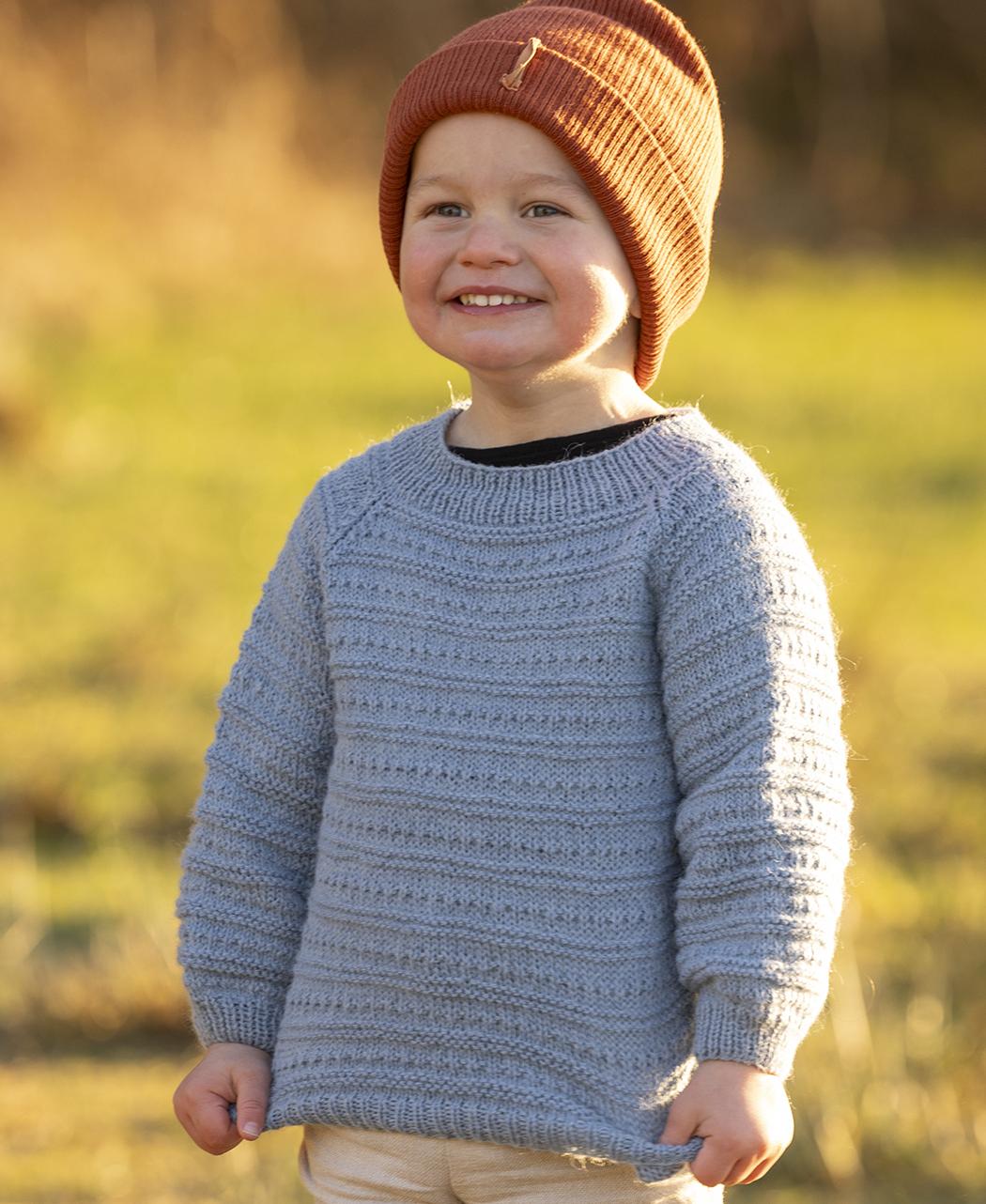 Skoye Sweater in Viking of Norway Alpaca Liten Storm PDF
