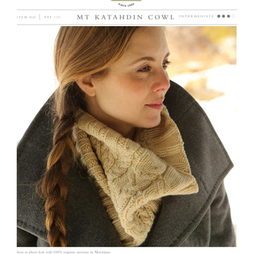 Swans Island Mt. Katahdin Cowl Knitting Pattern