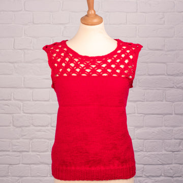 Deramores Ladies Sleeveless Top Crochet Pattern