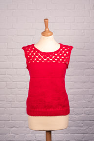 Deramores Ladies Sleeveless Top Crochet Pattern