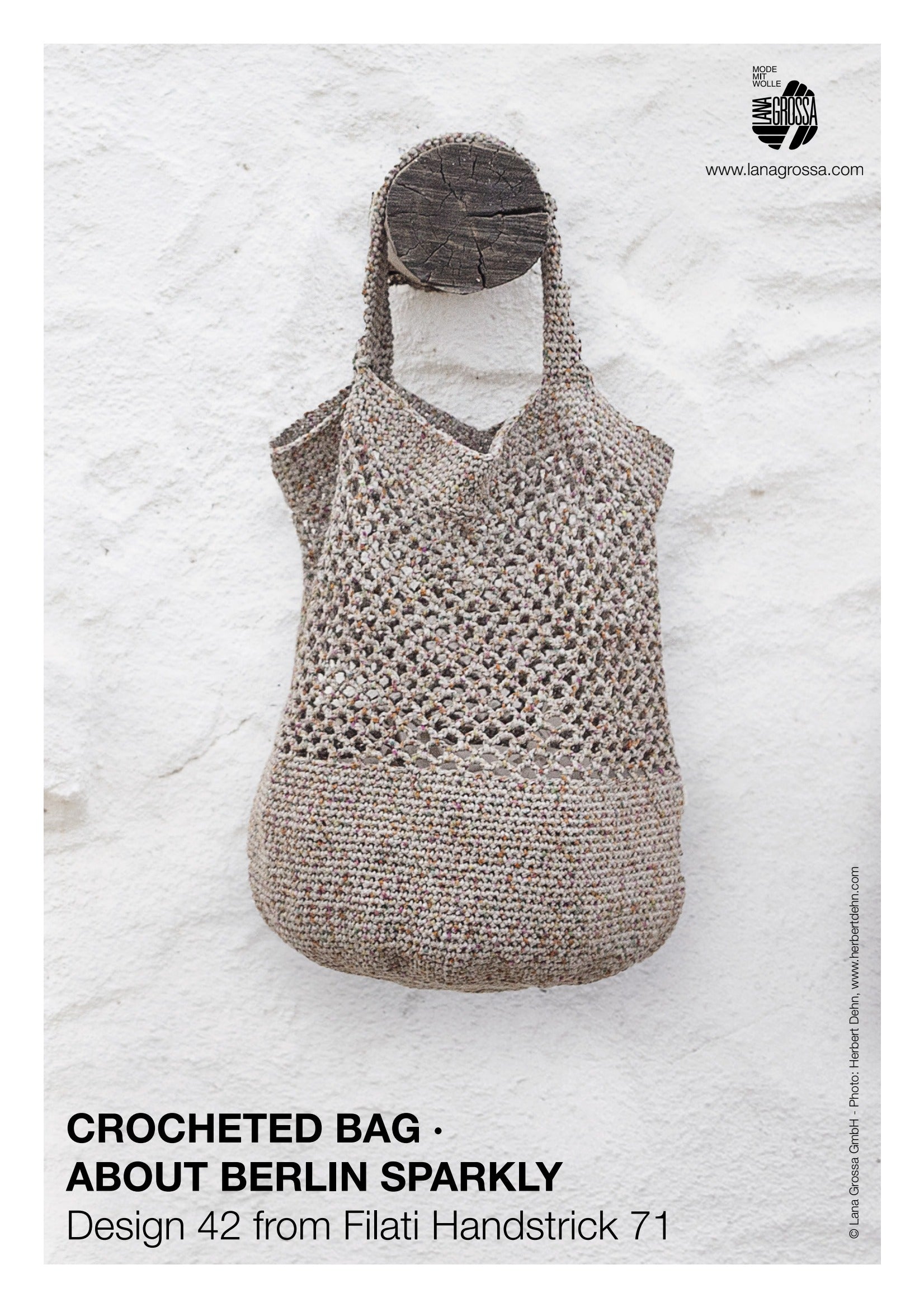 Lana Grossa Crocheted Bag Pattern