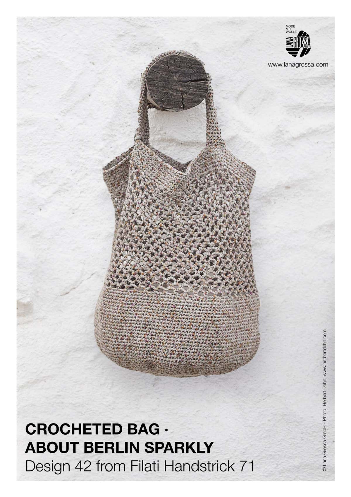 Lana Grossa Crocheted Bag Pattern