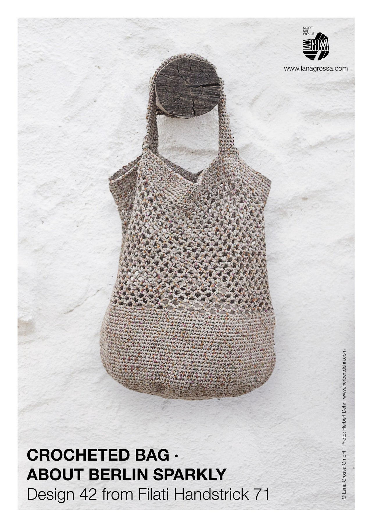 Lana Grossa Crocheted Bag Pattern