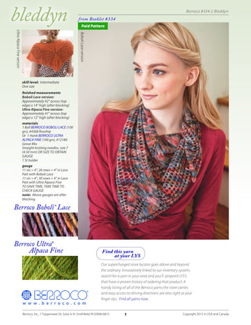 Berroco 334 Bleddyn PDF