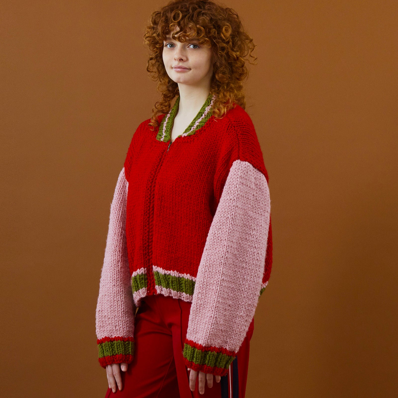 Debbie Bliss Baseball Jacket Knitting Pattern