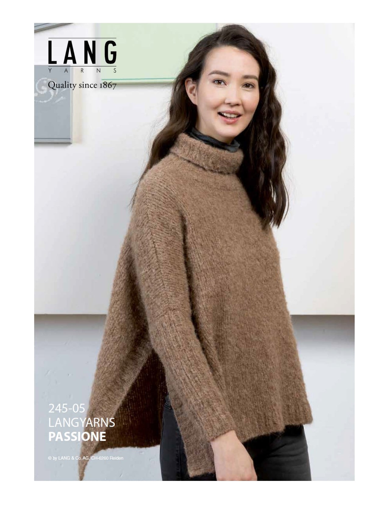Lang 245-05 Cape Sweater PDF