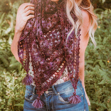 Picot Crochet Shawl