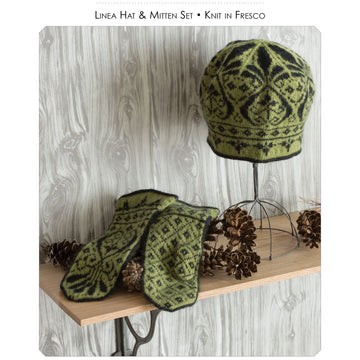 Classic Elite Yarns Linea Hat & Mittens Knitting Pattern