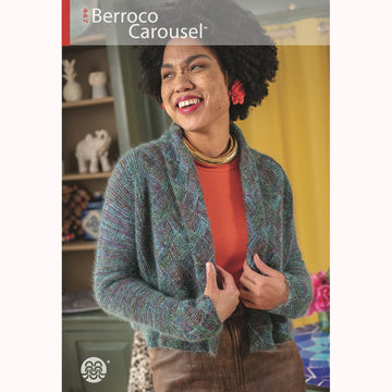 Berroco Carousel Cardigan Crochet Pattern