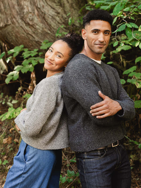 Charlestown Jumper in Berroco Remix Wool Knitting Pattern