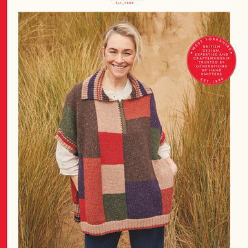 Sirdar Woodland Walk Poncho Cape Knitting Pattern