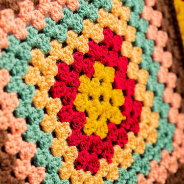 Paintbox Yarns Snuggly Fall Afghan Crochet Pattern
