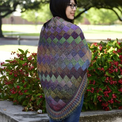 Jojoland Autumn Wrap Knitting Pattern