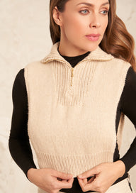 Palm Slipover Knitting Pattern