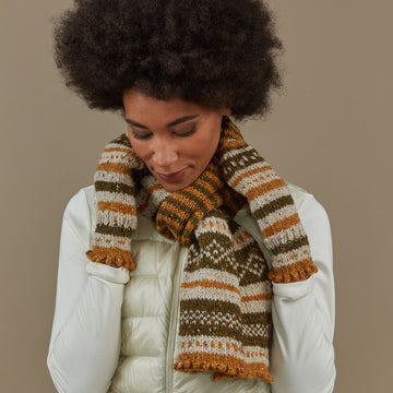 Tahki Yarns Carson City Hat & Scarf Knitting Pattern