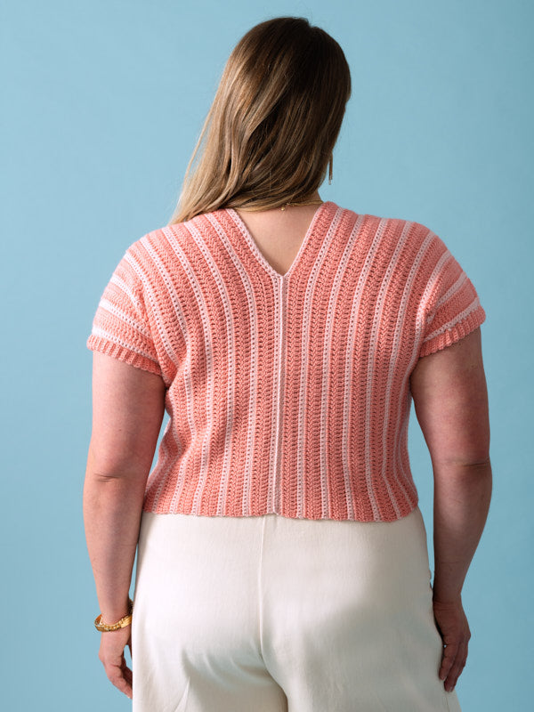 Senna Top in Berroco Cashmello Crochet Pattern