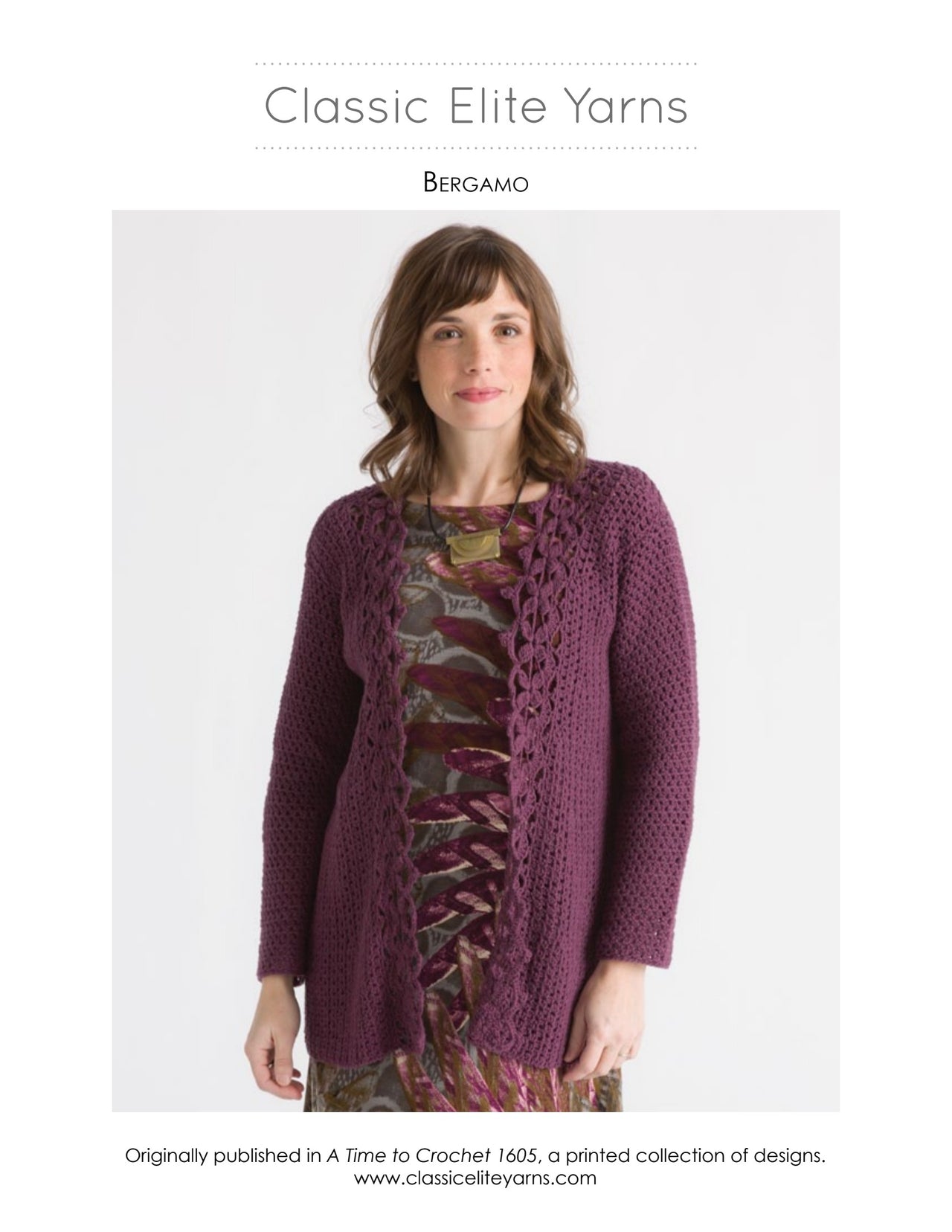 Classic Elite Yarns Viewpoints A Time to Crochet Pattern