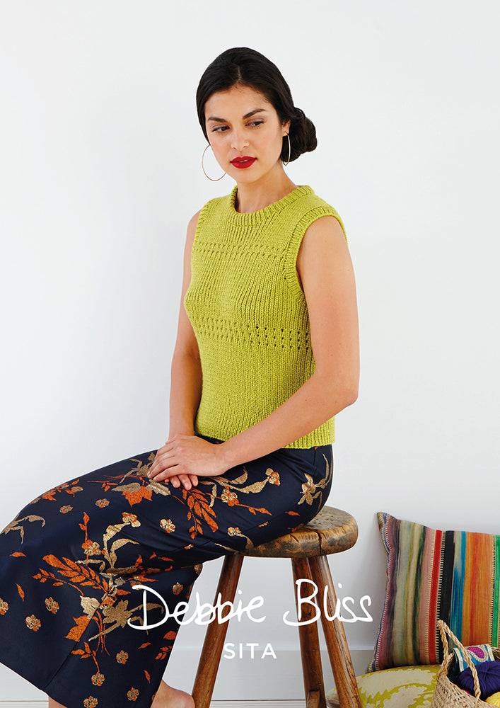 Debbie Bliss Margarita Top Knitting Pattern