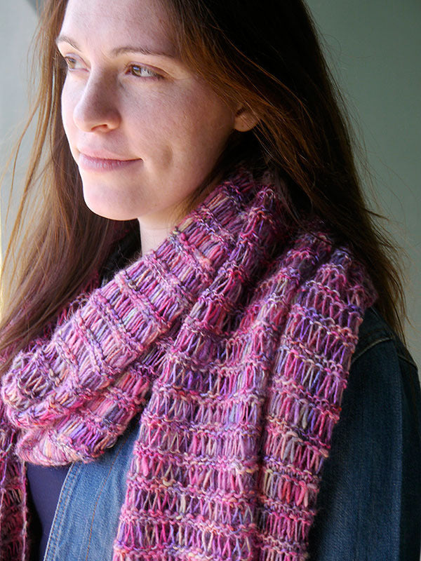 Transfix Scarf Knitting Pattern