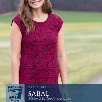 Sabal Sleeveless Tank Top Knitting Pattern