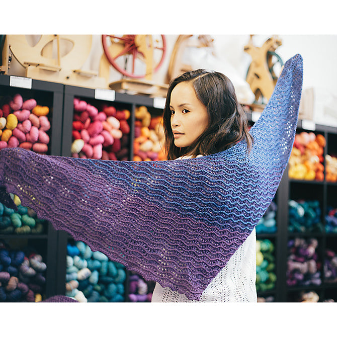 SweetGeorgia Attu Wrap Knitting Pattern