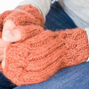 Juniper Moon Farm Lauder Hat & Fingerless Mitts - The Yorkshire Collection