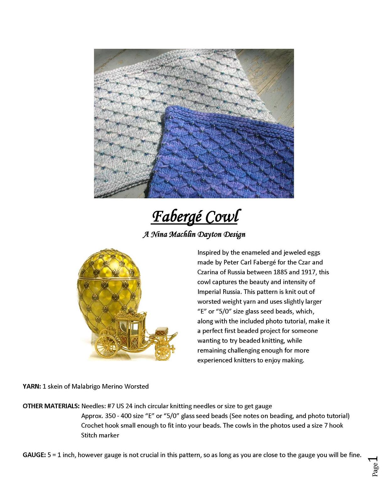 Faberge Cowl
