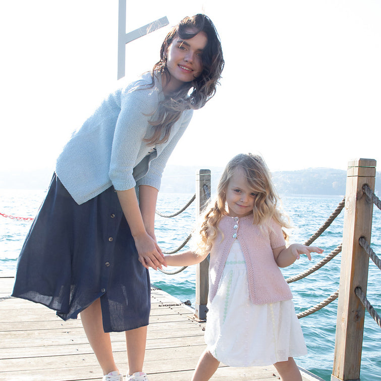 Jody Long JLF Ocean Cardigan Knitting Pattern