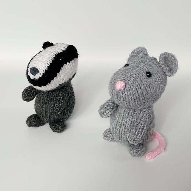Bubble Badger and Squeak Mouse