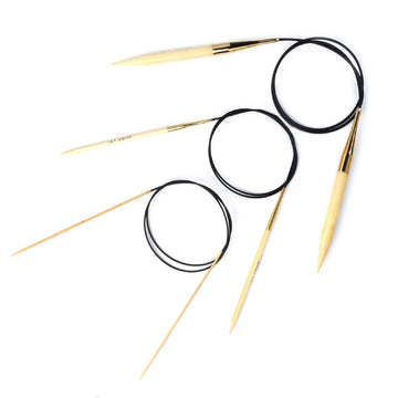 Knitter's Pride Bamboo Fixed Circular Needles 32"