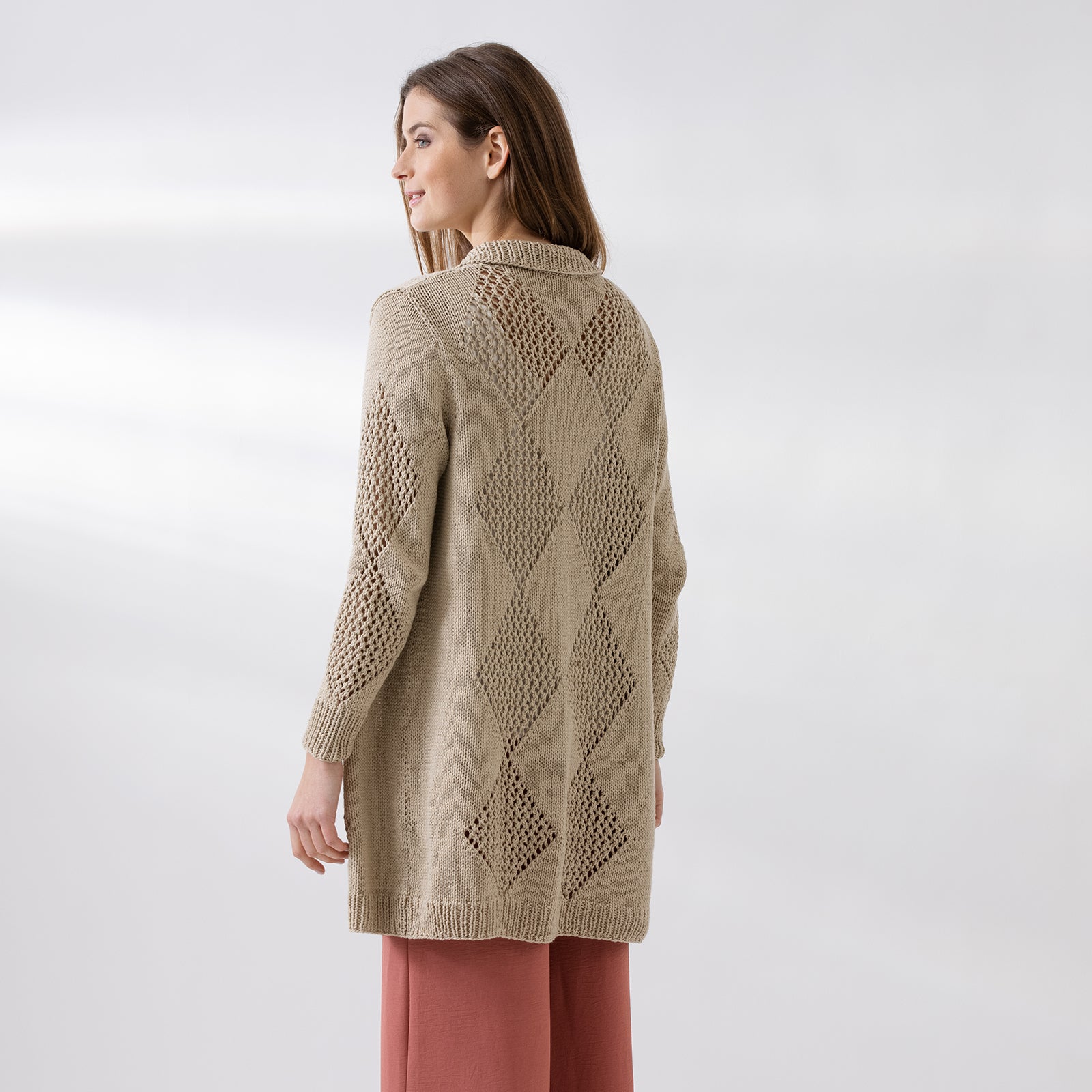 String Cora Coat Cardigan Knitting Pattern