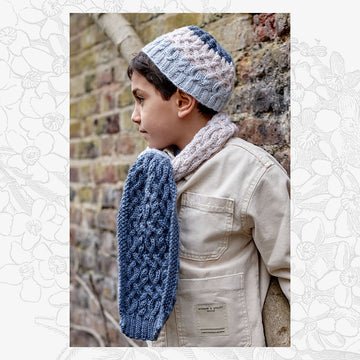 Willow & Lark Eddie Hat & Scarf Knitting Pattern