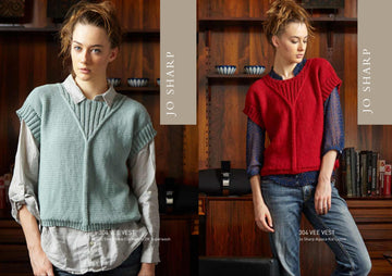 Jo Sharp Vee Vest Knitting Pattern
