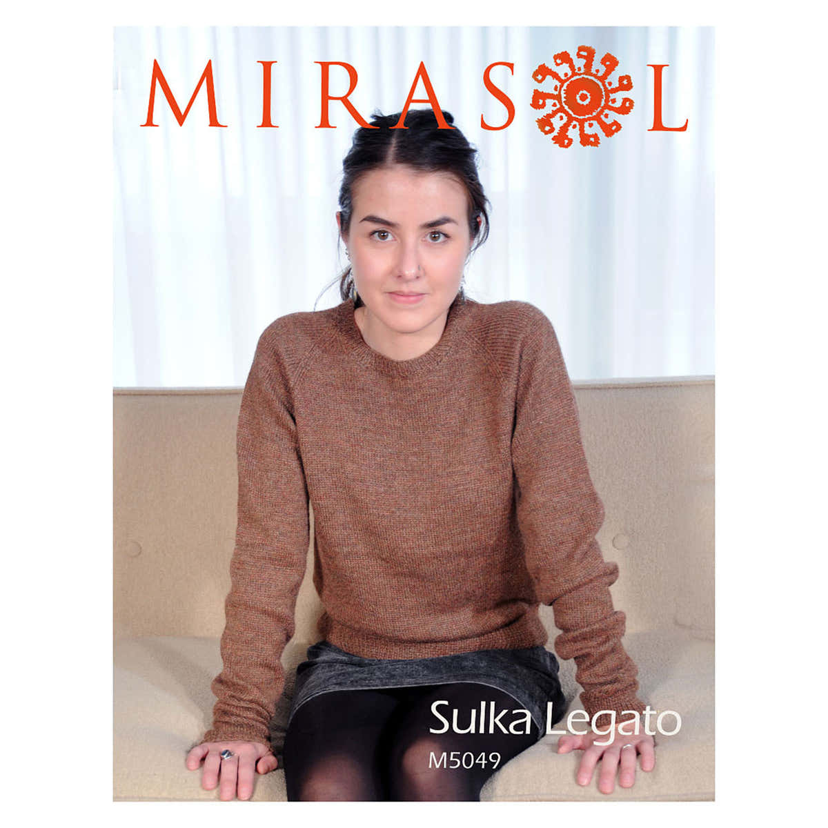Mirasol M Long Sleeve Raglan Jumper Knitting Pattern