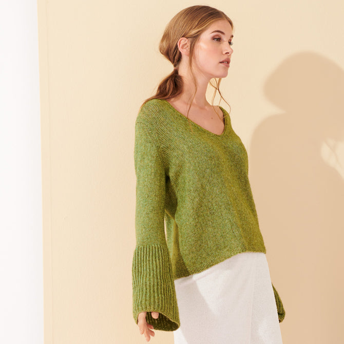 Lana Grossa 17 Pullover Jumper Knitting Pattern