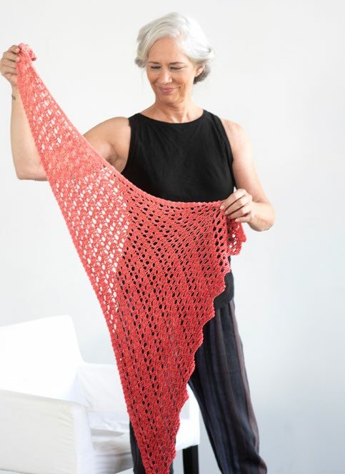 Liri Shawl Wrap Knitting Pattern