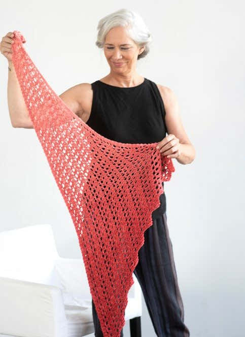 Liri Shawl Wrap Knitting Pattern