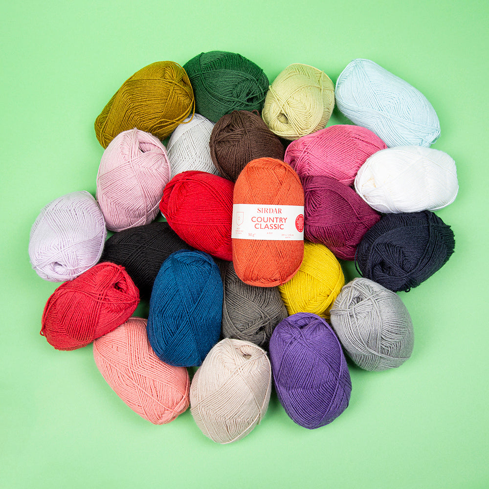 Sirdar Country Classic 4 Ply Yarn - Wool 4 Ply