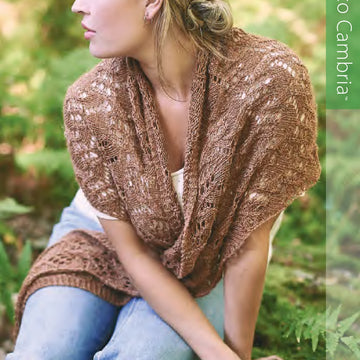 Berroco Cambria Cape Knitting Pattern